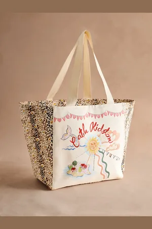 Cath Kidston Animal Print 100% Cotton Beach Bag One