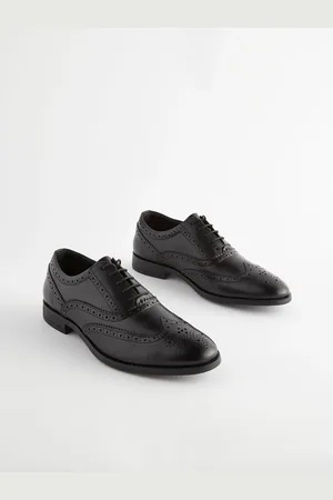 Next Wide Fit Leather Oxford Brogue Shoes AU 9 G (EU 43)