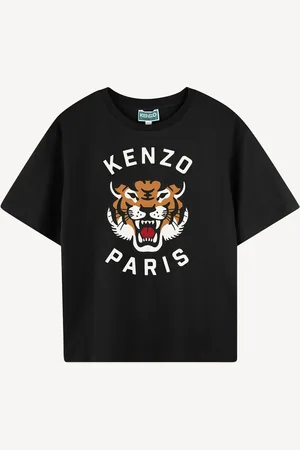 Kenzo Blue Short Sleeve Tiger Logo T-Shirt 14 Years (164cm)