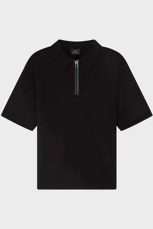 Paul Smith Regular Fit Knitted Polo Shirt M