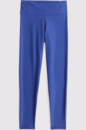 Abercrombie & Fitch Blue Active Athleisure Sports Leggings 7