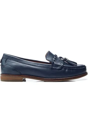 Moda In Pelle Espelette Leather Tassel Boat Shoes AU 9 (EU 40)