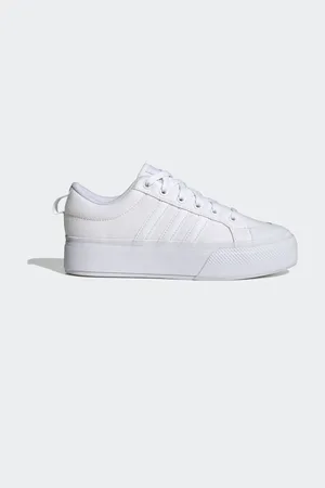 adidas White Bravada 2.0 Platform Trainers AU 9.5 (EU 42)