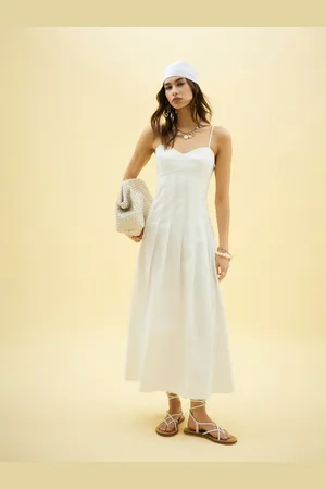 River Island Strappy Corset Midi Dress 16