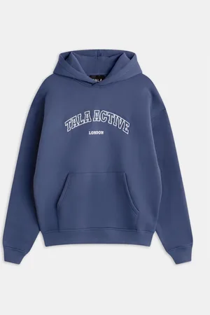 Tala Blue Active Embroidered Hoodie small