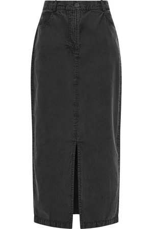 Long Tall Sally Lightweight Acid Wash 100% Cotton Skirt AU 22 Tall