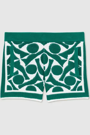 Reiss Vounder 3-9 yrs Abstract-Pattern Towelling Shorts 5
