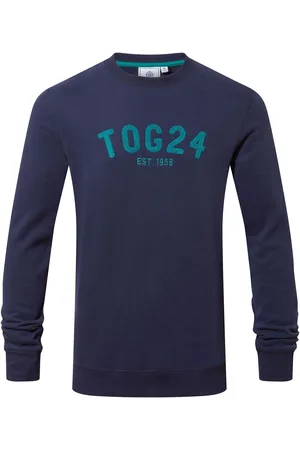 Tog 24 Blue Mens Hawnby Marine Sweatshirt L