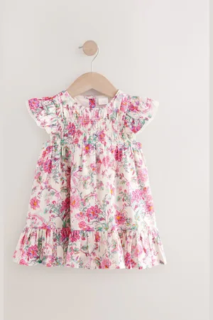 Next Shirred Angel Sleeve Dress (3mths-8yrs) 6