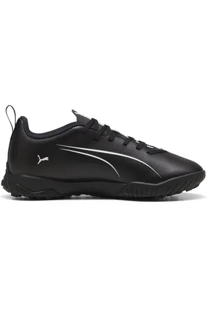 PUMA Black Boys ULTRA 5 PLAY TT Football Boots US 4 (UK 3)