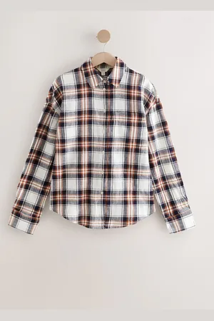 Next Long Sleeve Shirt With Linen AU 16