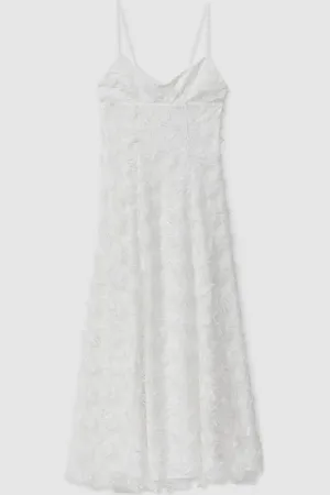 Anna Quan Applique Drop Waist Maxi Dress AU 12