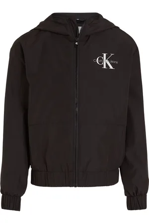 Calvin Klein Black Logo Zip Up Jacket 8 Years (128 cm)