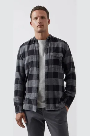 French Connection 100% Cotton Checked Flannel Shirt S