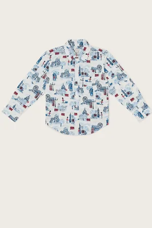 Monsoon London Print 100% Cotton Shirt 7