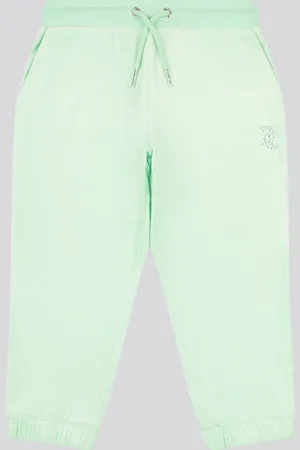 Juicy Couture Green Girls Capri Length Slim Joggers 14