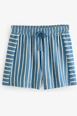 Next Towelling Striped 100% Cotton Shorts AU 12 Tall