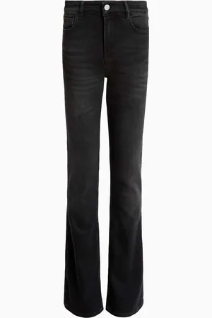 AllSaints AllSaints Black Haldan Slim Bootcut Jeans AU 30