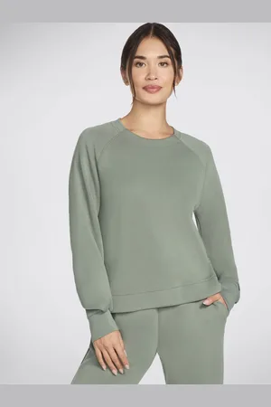 Skechers Green Skechluxe Elevate Crew Neck Sweatshirt XXL