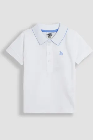 JoJo Maman Bébé White Polo Shirt 4