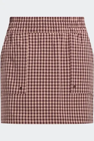 adidas Ultimate365 Gingham Skirt S Reg