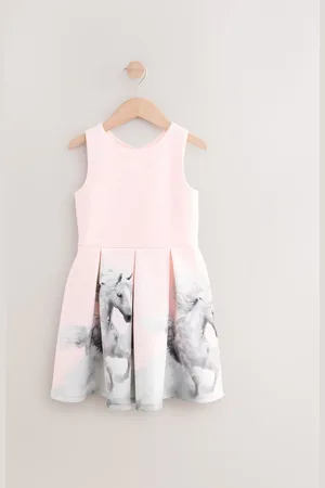 Next Cut Out Detail Scuba Occasion Dress (1.5-16yrs) 5 Years (110cm)
