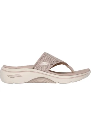 Skechers Grey Go Walk Arch Fit 2.0 Sandals AU 7 (EU 38)