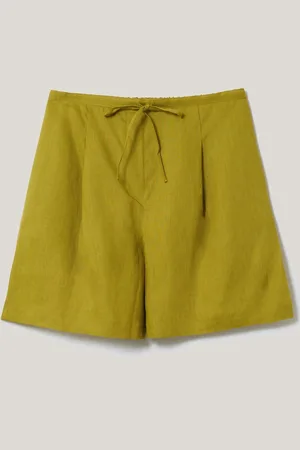 Jigsaw 100% Linen Bermuda Shorts AU 8