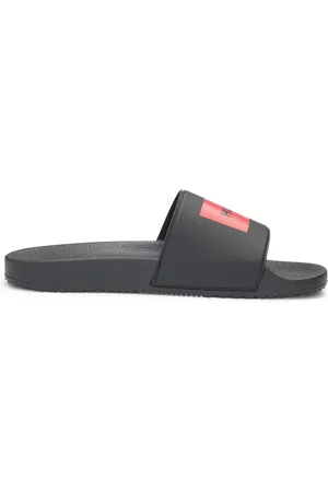 HUGO BOSS Black Logo Label Sliders AU 9 (EU 43)