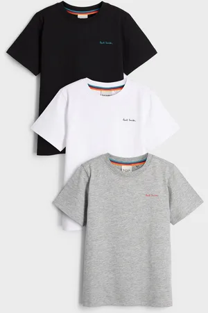 Paul Smith Boys Signature T-Shirts 3 Pack 4