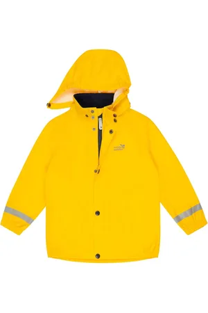 Muddy Puddles Yellow Rainy Day Waterproof Jacket 3