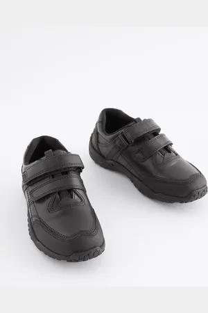 Next Extra Wide Fit (H) School Leather Double Strap Shoes AU 11.5 (EU 30)