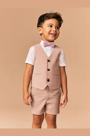 Next Waistcoat, Shirt, Short and Bowtie Set (3mths-9yrs) 6