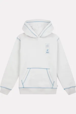 New Balance Grey Boys 574 Diagram Hoodie 10