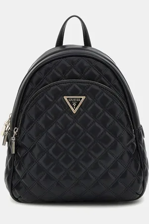 Guess Giully Quilted Dome Black Backpack One