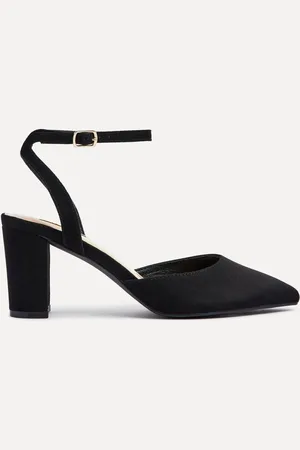 Linzi Carrie Open Back Court Block Heels AU 8 (EU 39)
