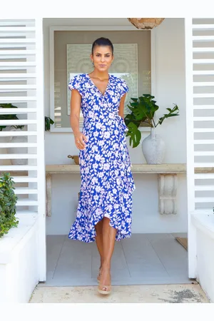 ASPIGA Demi EcoVero Wrap Dress XS