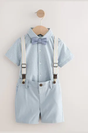 Next Shirt, Shorts, Bow Tie & Braces Set (3mths-9yrs) 3