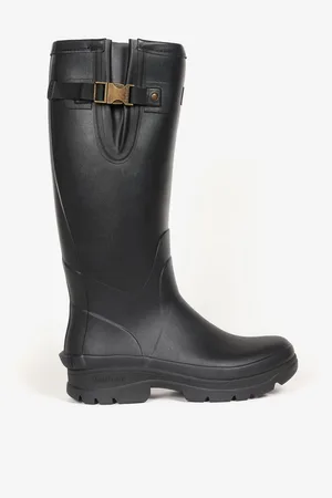 Barbour Black Tempest Wellington Boots AU 12 (EU 47)