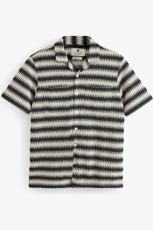 Anerkjendt Akkurt Structured Stripe Shirt xlarge