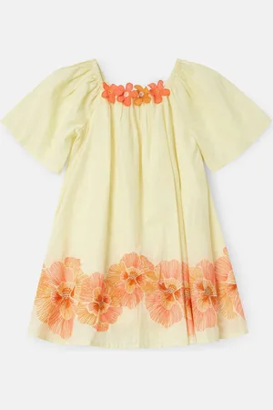 Angel & Rocket Coletta Embroidered Swing 100% Cotton Dress 11 Years (146cm)