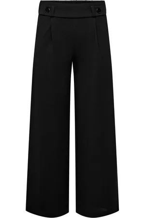 JDY Black Wide Leg Trousers AU 8