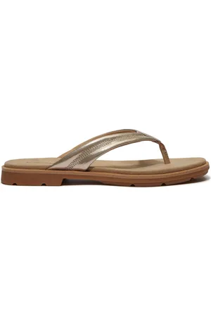 Timberland Gold Calista Bay Thong Sandals AU 7 (EU 38)
