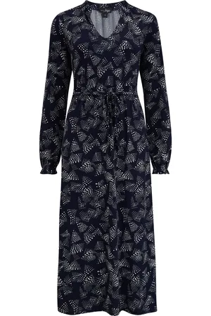 Pour Moi Bridget Slinky Jersey Long Sleeve Midi Dress AU 10