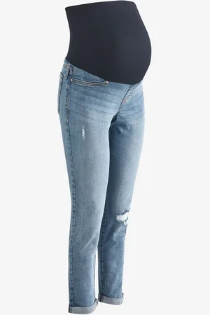 Séraphine Blue Post Maternity Boyfriend Jeans AU 20