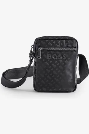 HUGO BOSS Black Logo Messenger Bag One