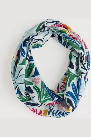 Seasalt Cornwall Multi Summer Circle Scarf One