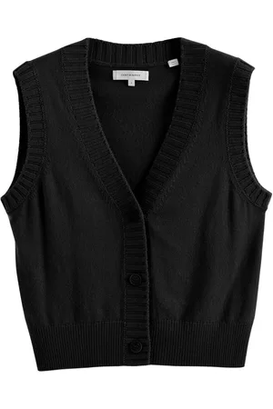 Chinti & Parker Chinti and Parker Wool Cashmere Blend V-Neck Waistcoat M