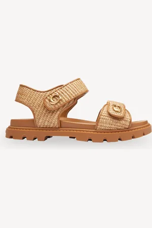 Coach Natural Straw Sandals eu41uk7