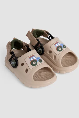 JoJo Maman Bébé Stone Slip-On Sandals AU 7 (EU 24)